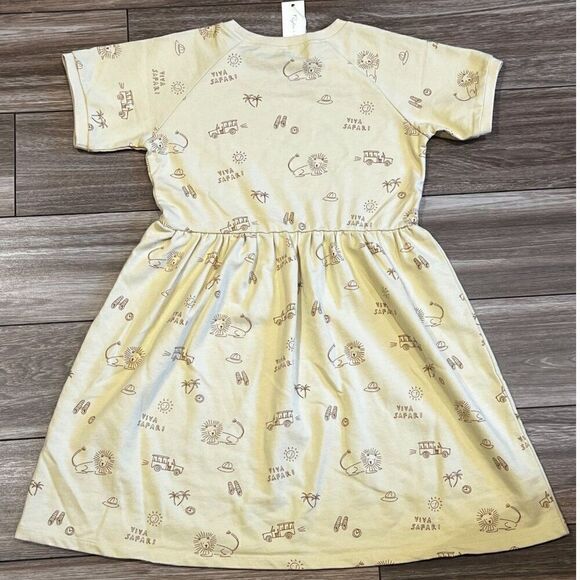 NWT! Rylee + Cru Viva Safari Raglan Dress Size 10-12Y - Picture 4 of 4
